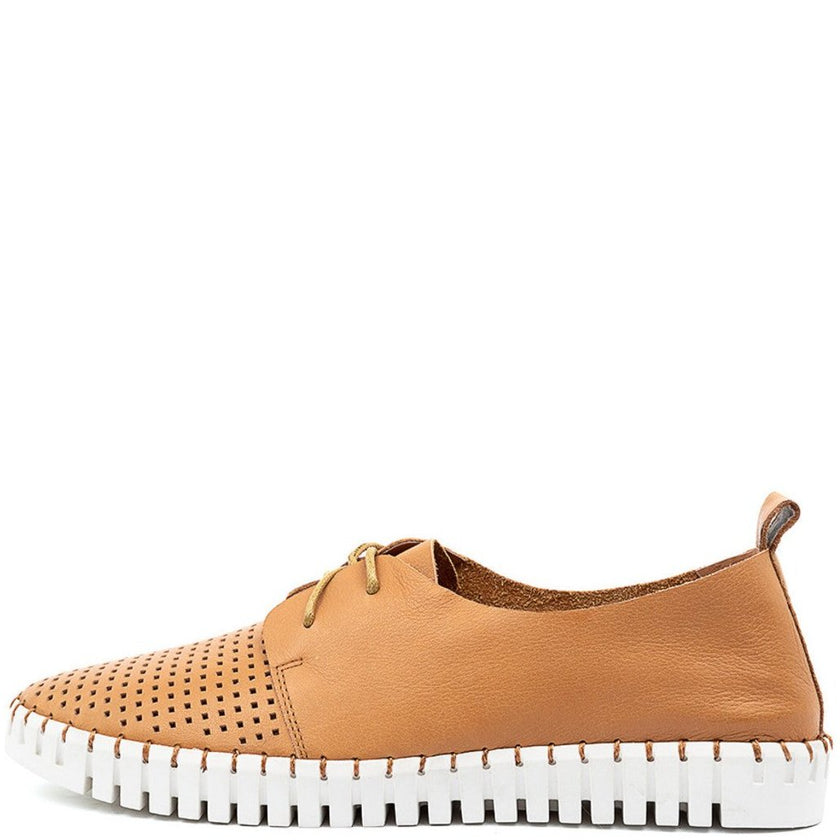 Django & Juliette Huston Sneakers Tan Leather