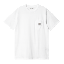 Load image into Gallery viewer, Carhartt WIP Pocket S/S T-Shirt White
