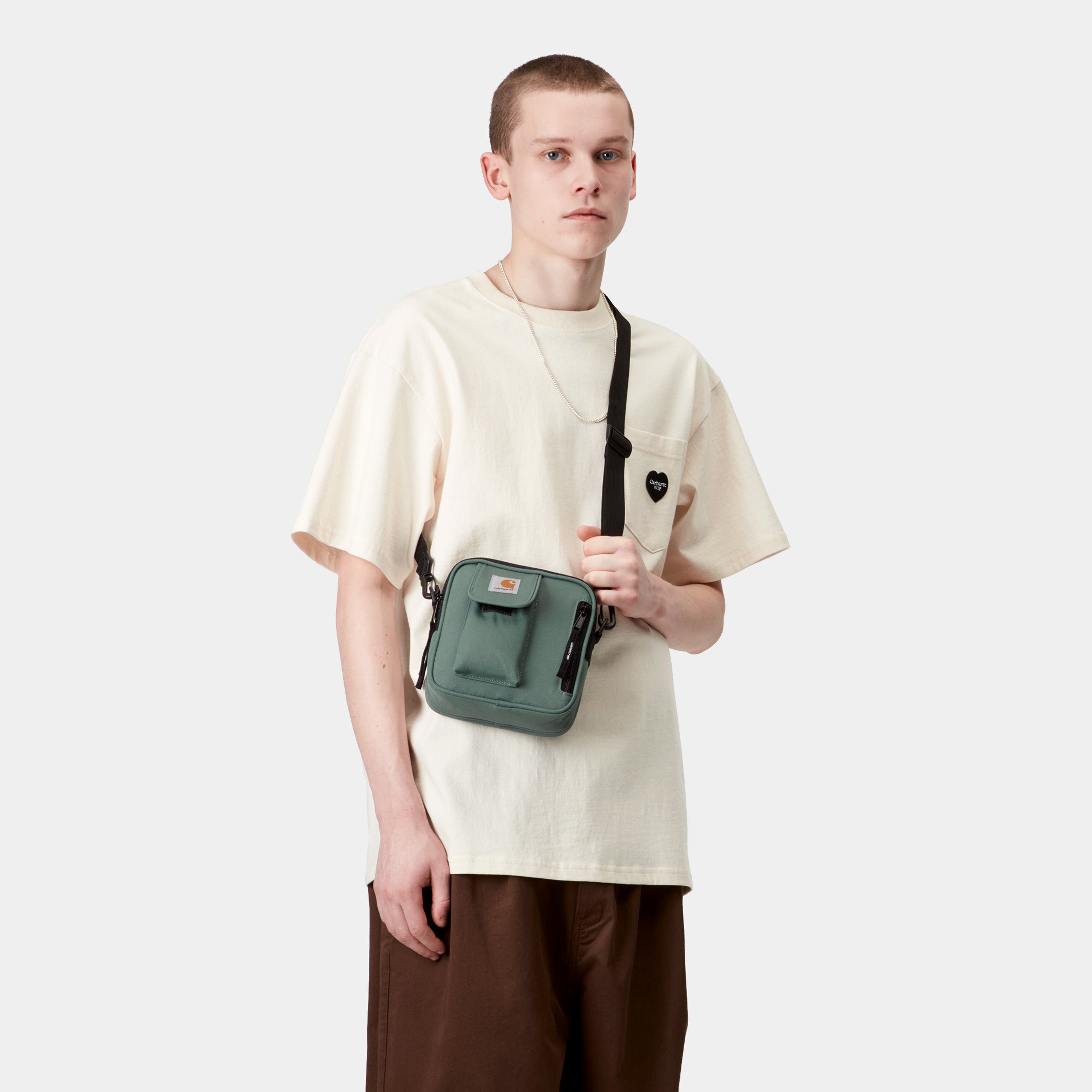 Carhartt WIP Essentials Bag Silver Pine