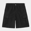 Carhartt WIP Alan Cargo Short Black garment dyed