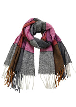 Load image into Gallery viewer, Tiger Tree SC3840 Fuchsia Stockholm Scarf
