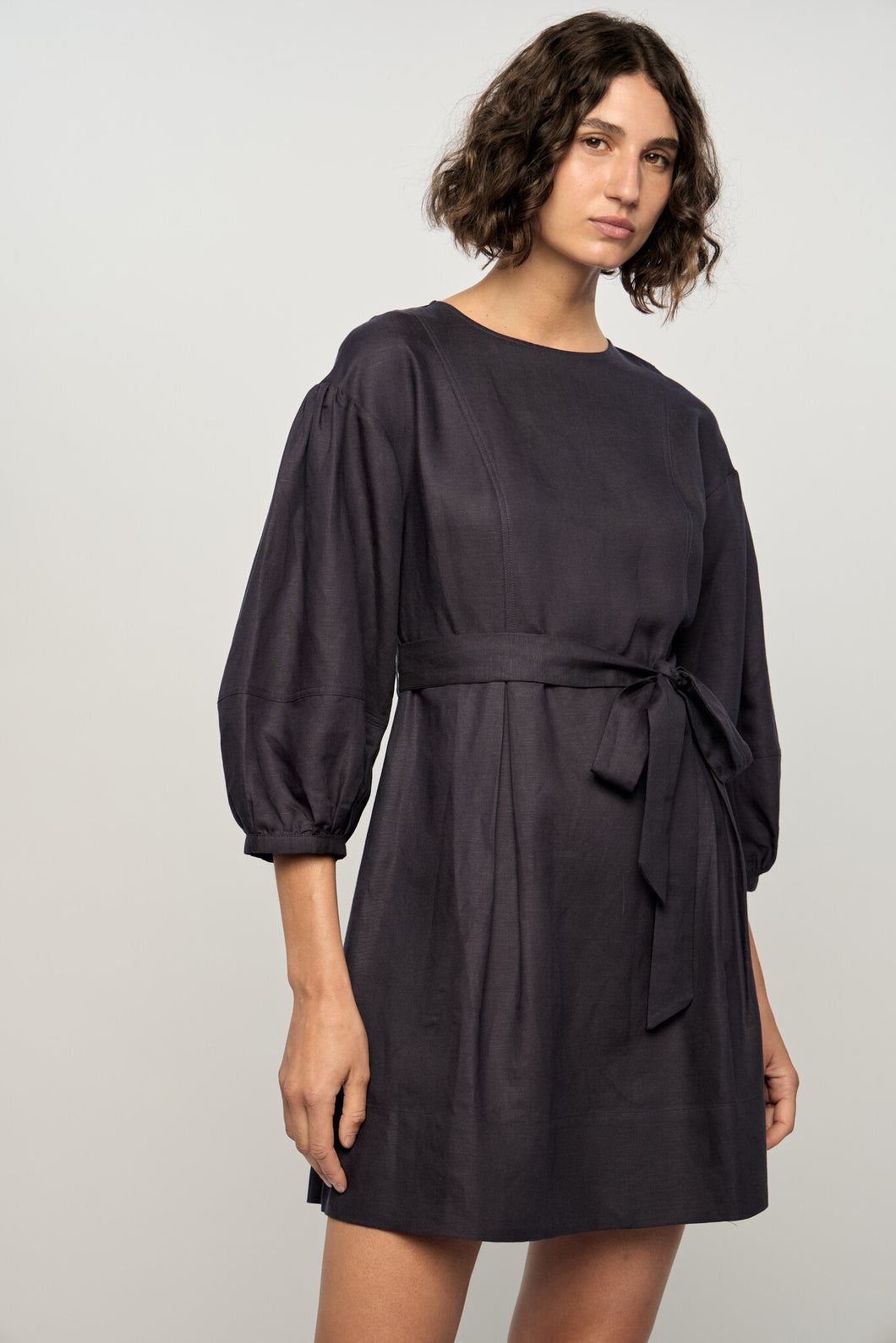 Staple The Label Rhea Mini Dress Navy