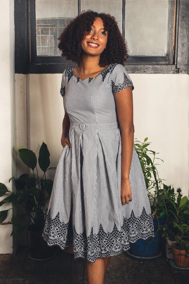 Elise Design Laura Dress Nautical
