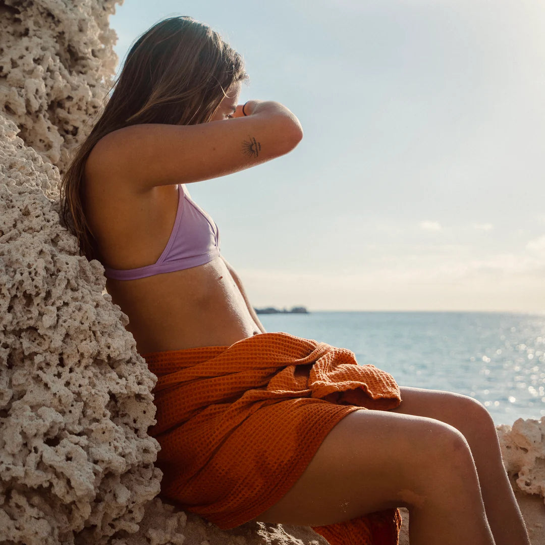 Layday Rover Rust Single Beach Towel