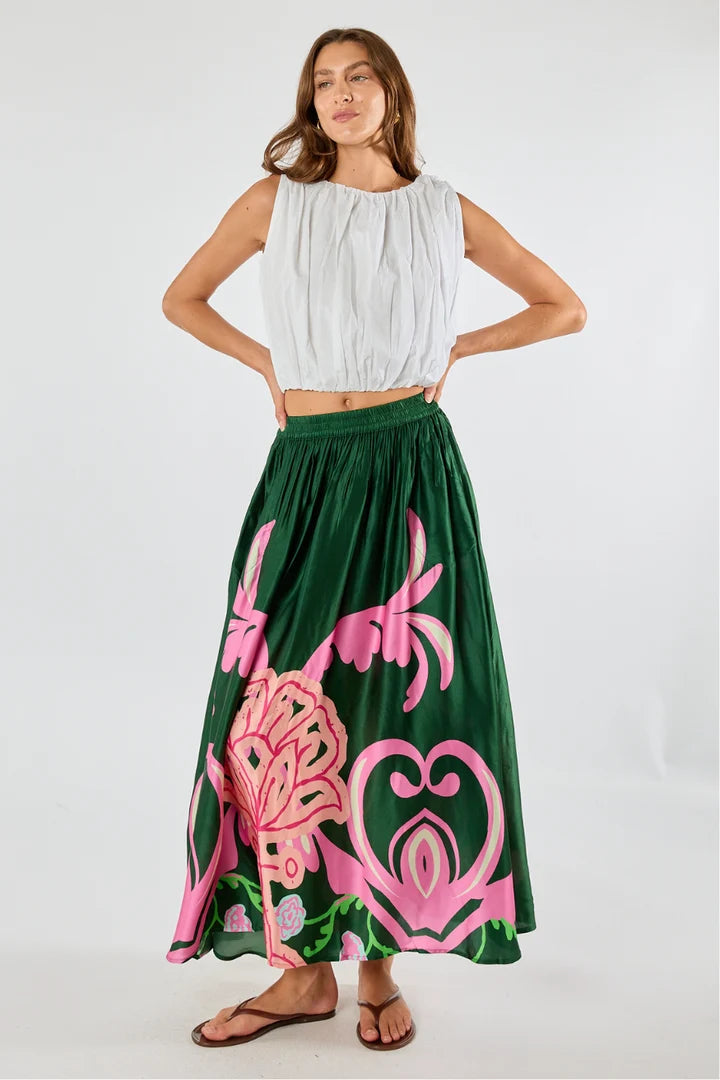 Itami Fontes Skirt Olive