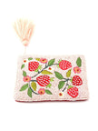 Tiger Tree Strawberry Field Beaded Purse