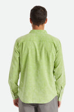 Load image into Gallery viewer, Brixton Charter Oxford L/S Wvn Sun Green Sun Wash
