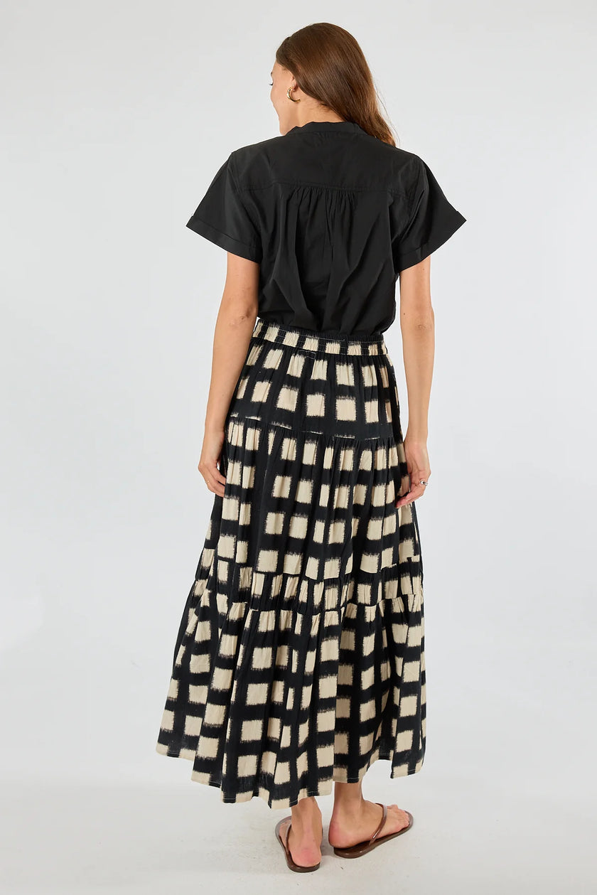 Itami Bloc Skirt Black