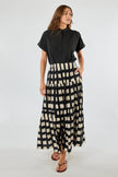 Itami Bloc Skirt Black