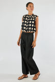 Itami Bloc Sleeveless Top Black