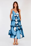 Itami Mariette Dress Negrita Blue