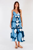 Itami Mariette Dress Negrita Blue
