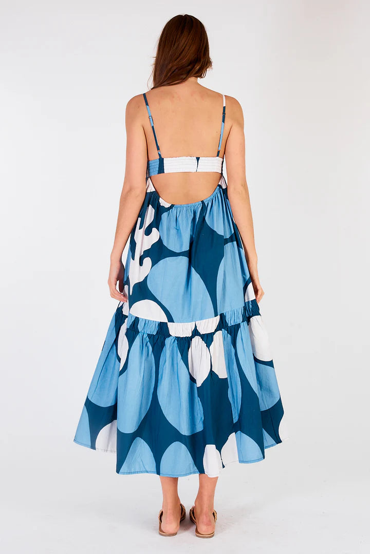 Itami Mariette Dress Negrita Blue
