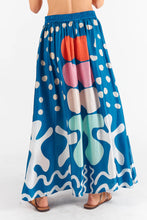 Load image into Gallery viewer, Itami Cali Skirt Blue Print
