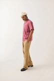 Brixton Century Short Sleeve Shirt Pink Shadow Plaid