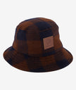 Swanndri Kaimai Wool Bucket Hat Ground Check