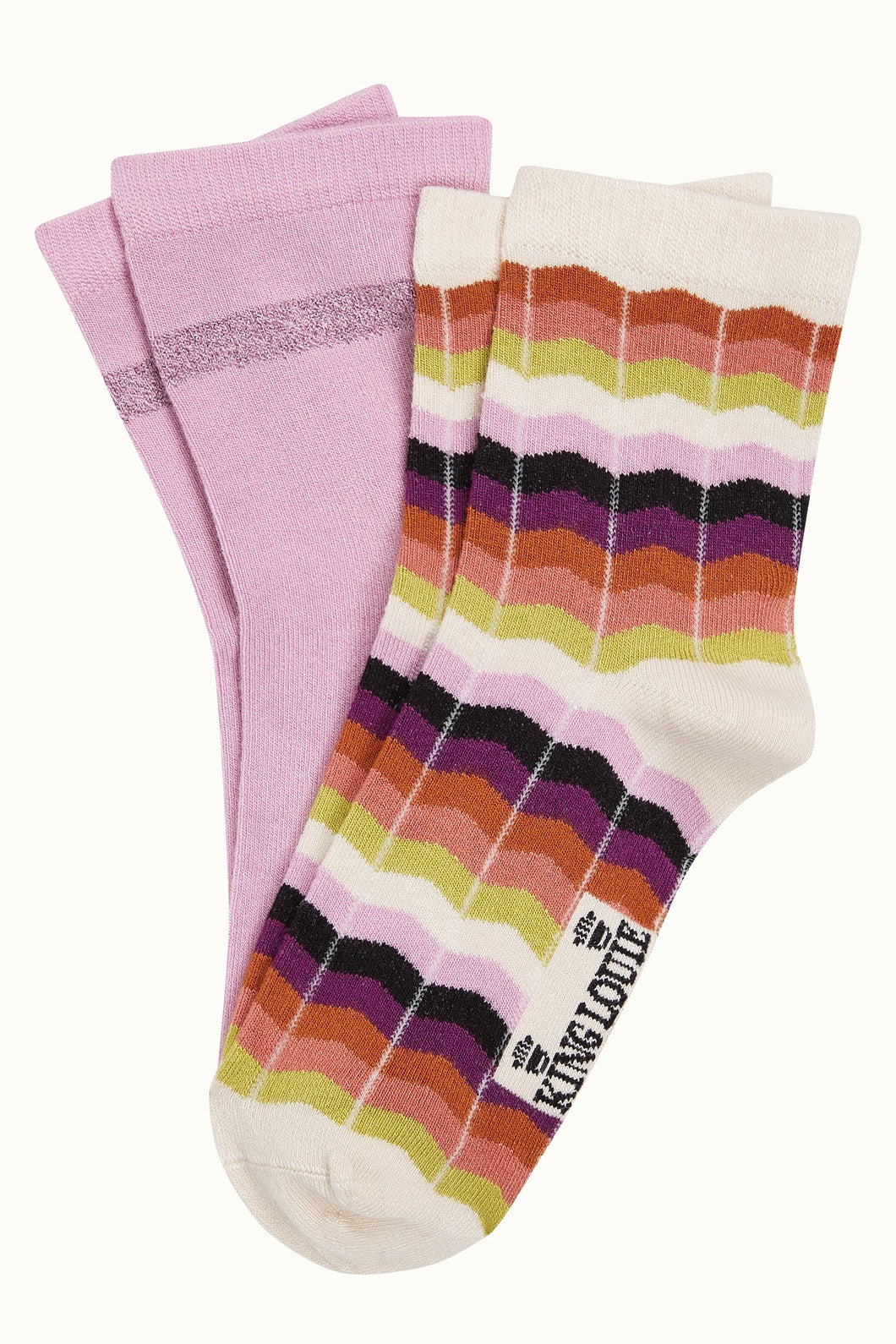 King Louie Socks 2 Pack Sunset