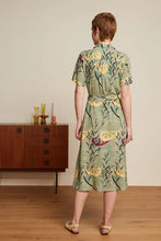 Load image into Gallery viewer, King Louie Olive Midi Dress Blush
