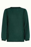 King Louie Azzura Knit Top Eighties Urban Green