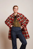King Louie Betty Coat Ashby Check