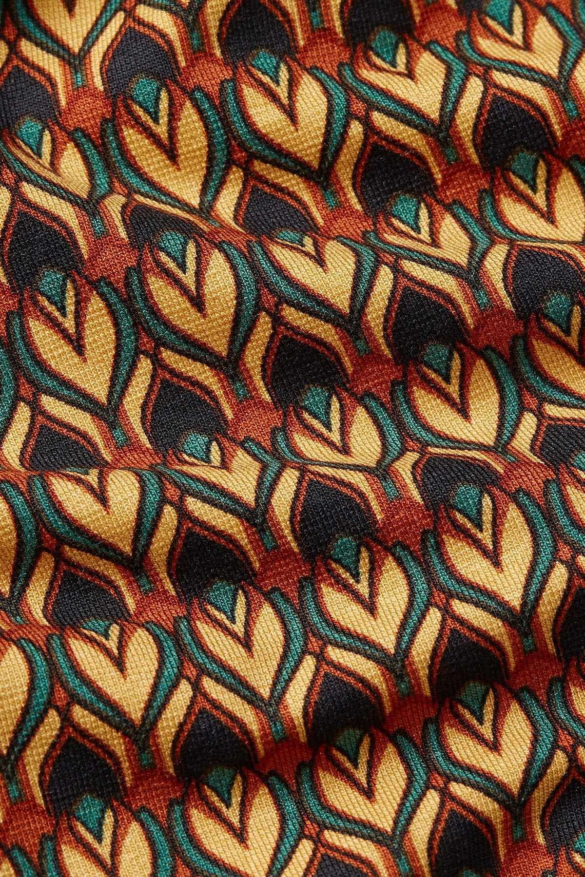 King Louie Betty Bellsleeve Dress Dandy