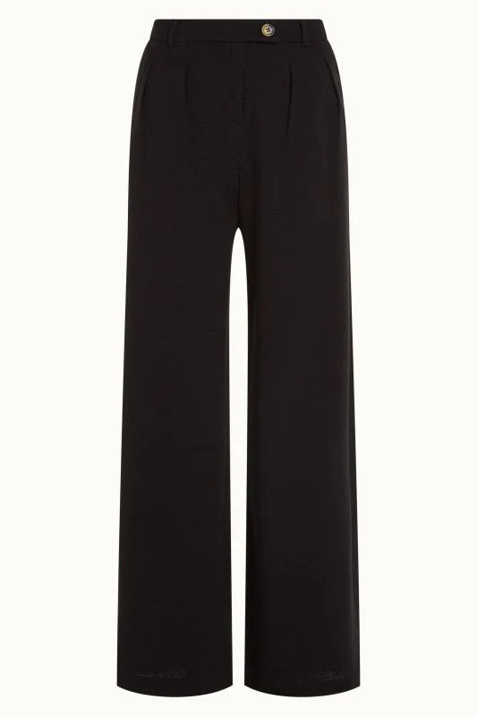 King Louie Fintan Pants Milano Crepe Black