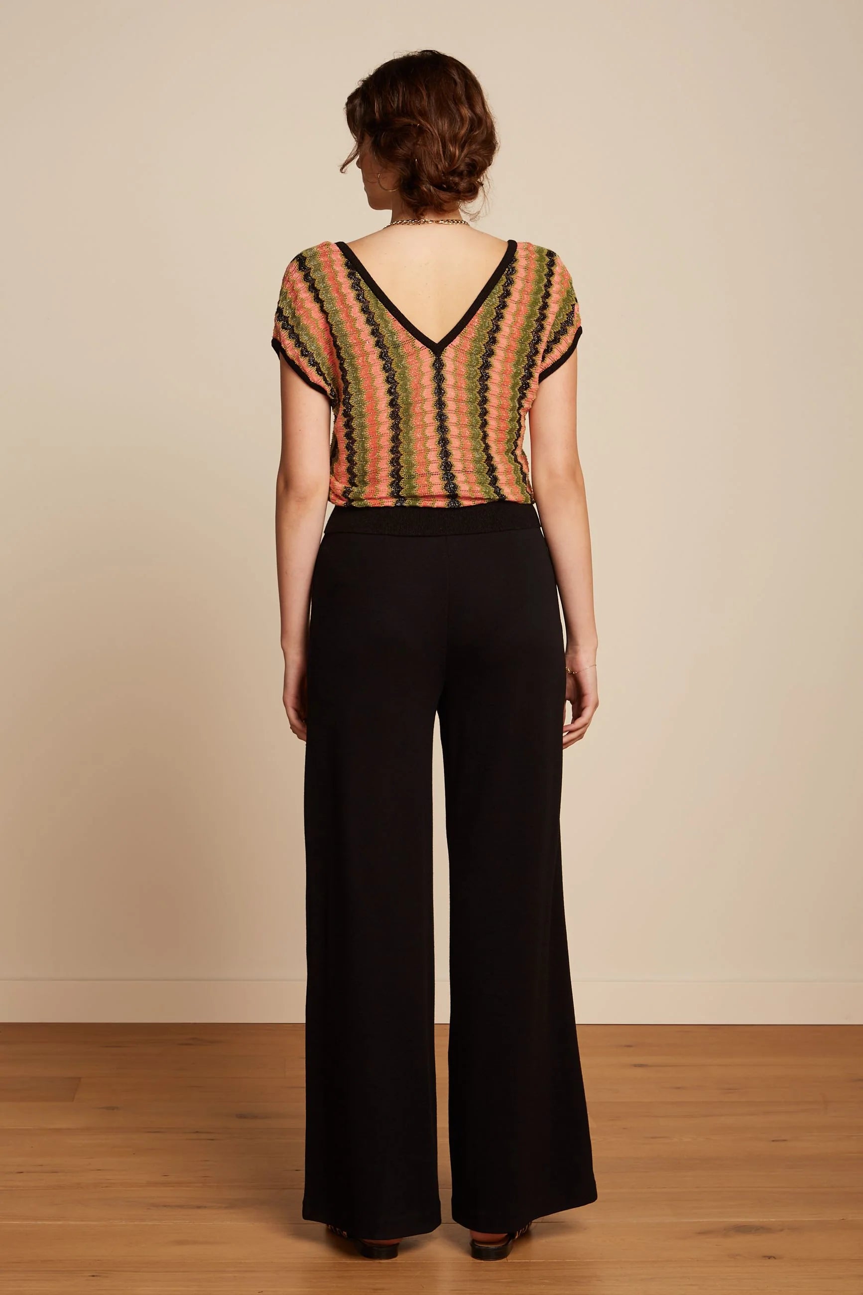 King Louie Fintan Pants Milano Crepe Black