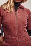 King Louie Garbo Flare Jumpsuit Corduroy