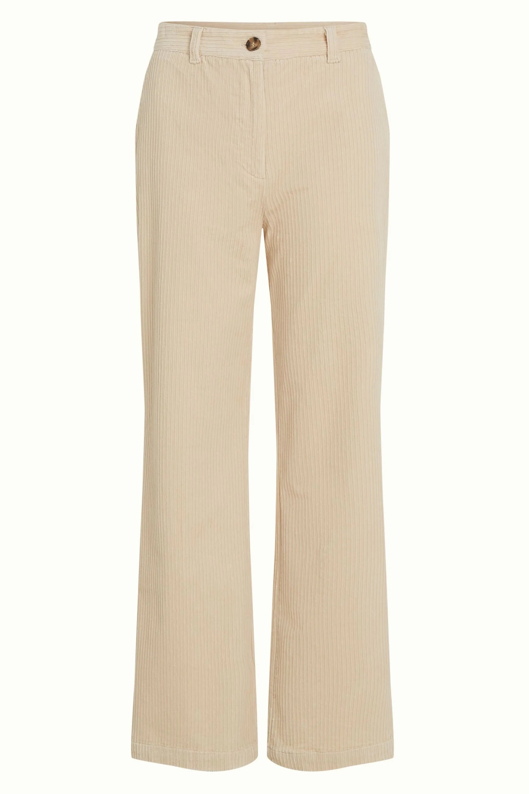 King Louie Marcie Pants Ivory Corduroy