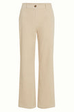 King Louie Marcie Pants Ivory Corduroy