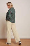 King Louie Marcie Pants Ivory Corduroy