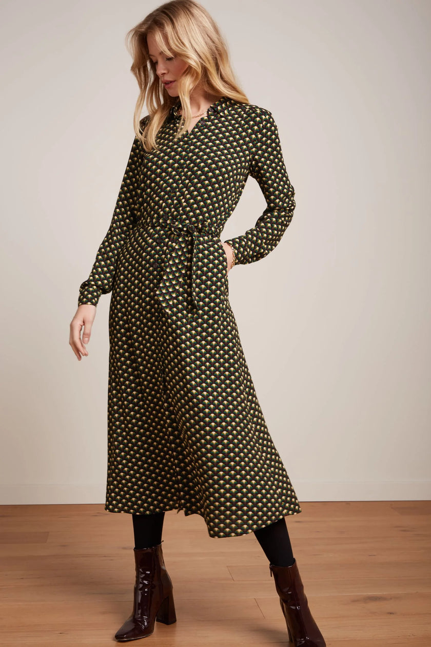 King Louie Olive Dress Mayfield Sycamore Green