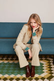 King Louie Tina Blazer Ivory Corduroy