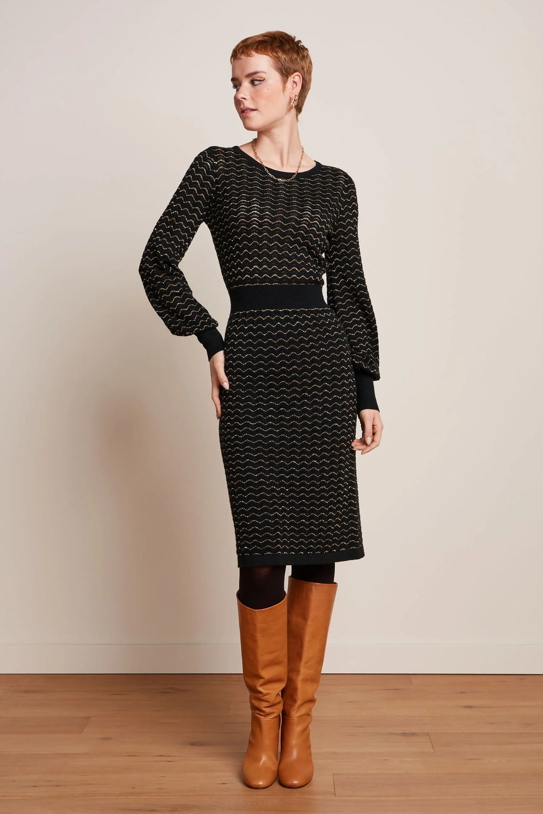 King Louie Bell Dress Pacific