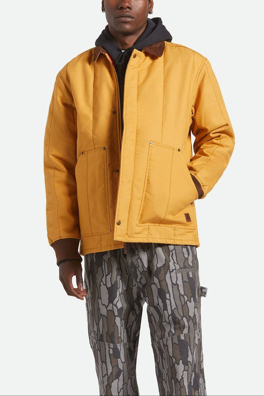 Brixton Builders Ranch Jacket Spruce Yellow