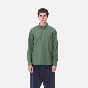 Carhartt WIP L/S Bolton Shirt Duck Green