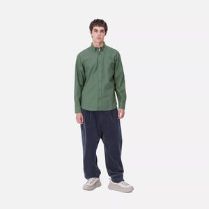 Carhartt WIP L/S Bolton Shirt Duck Green