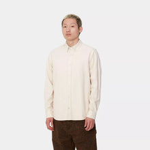 Load image into Gallery viewer, Carhartt WIP L/S Bolton Shirt Moonbeam
