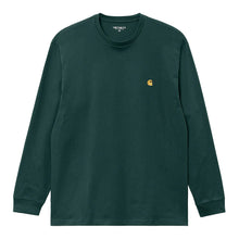 Load image into Gallery viewer, Carhartt WIP Chase L/S T-Shirt Botanic/Gold
