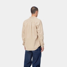 Load image into Gallery viewer, Carhartt WIP L/S Madison Cord Shirt Wall/Black
