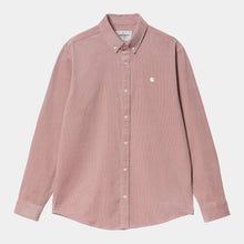 Load image into Gallery viewer, Carhartt WIP L/S Madison Fine Cord Shirt Glassy Pink / Wax
