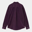 Carhartt WIP L/S Madison Fine Cord Shirt Huckleberry / Wax