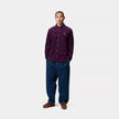 Carhartt WIP L/S Madison Fine Cord Shirt Huckleberry / Wax