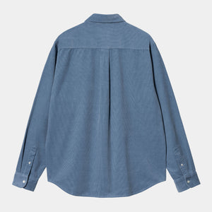 Carhartt WIP L/S Madison Fine Cord Shirt Sorrent / Wax