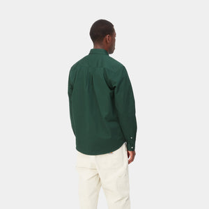 Carhartt WIP L/S Madison Shirt Discovery Green/Wax