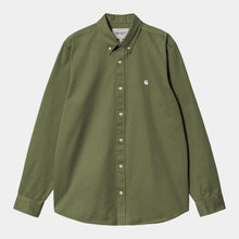 Load image into Gallery viewer, Carhartt WIP L/S Madison Shirt Dundee/White
