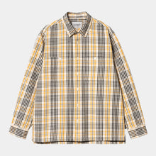 Load image into Gallery viewer, Carhartt WIP L/S Mandlik Shirt Mandlik Check, Natural
