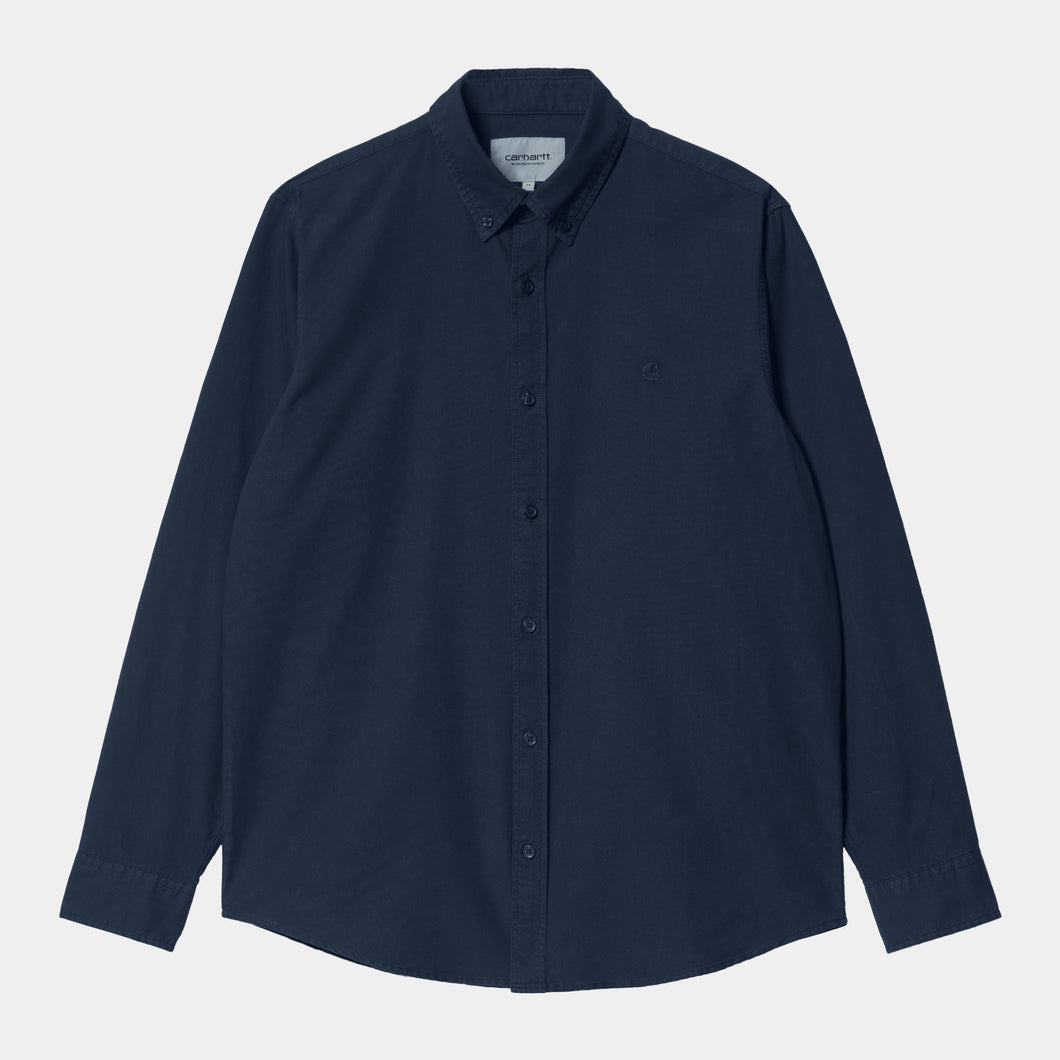 Carhartt WIP L/S Bolton Shirt Atom Blue