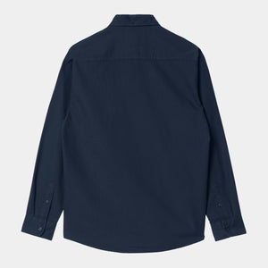 Carhartt WIP L/S Bolton Shirt Atom Blue