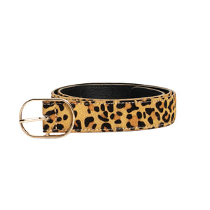 Loop Leather Co Felicia Leopard Belt